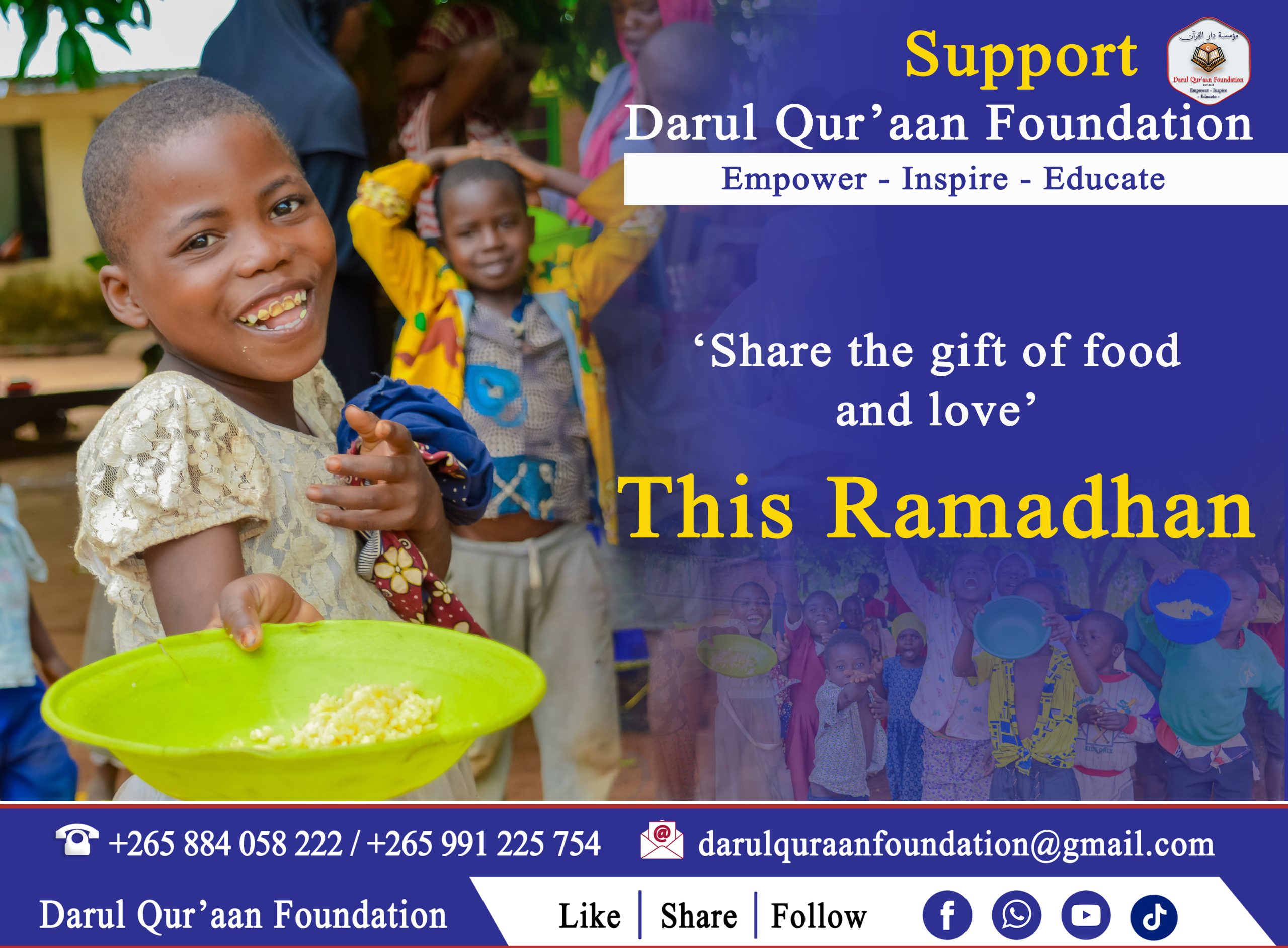 🌙 Ramadan Kareem – A Month of Mercy, Giving, and Reward DQF